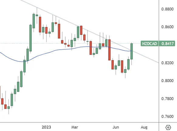 NZDCAD Weekly Chart